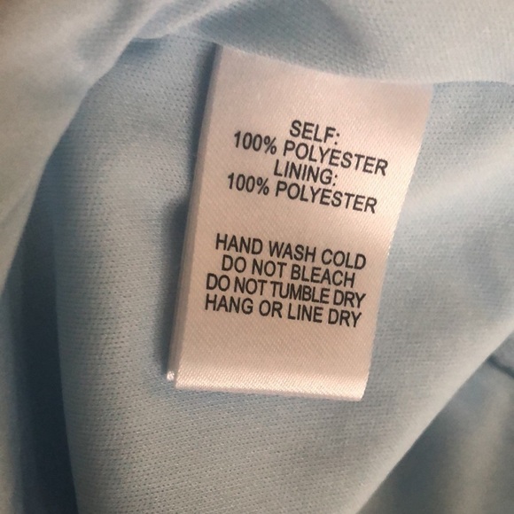 Lulus Making Magic Strappy Mini Dress XL Shimmery Fringe Ice Blue Criss Cross - Picture 7 of 10